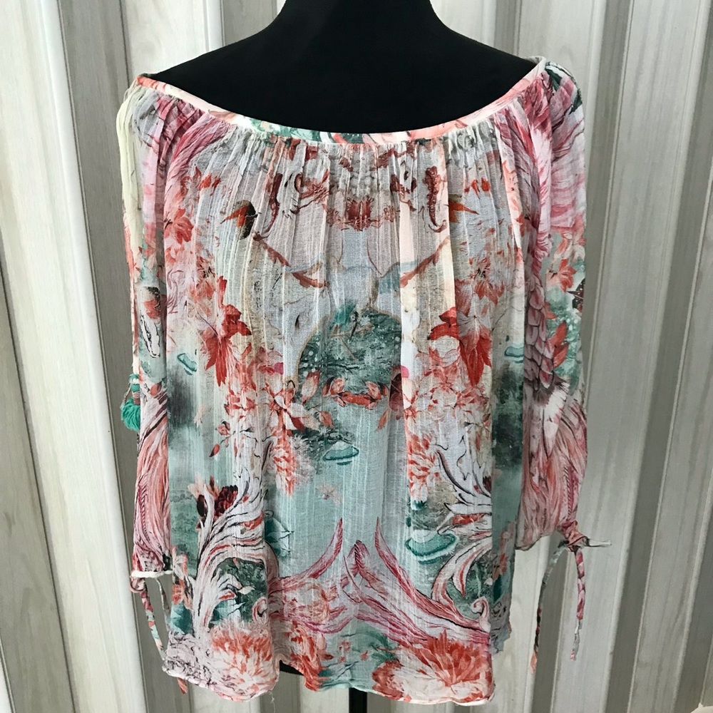 ROBERTO CAVALLI SILK BLOUSE